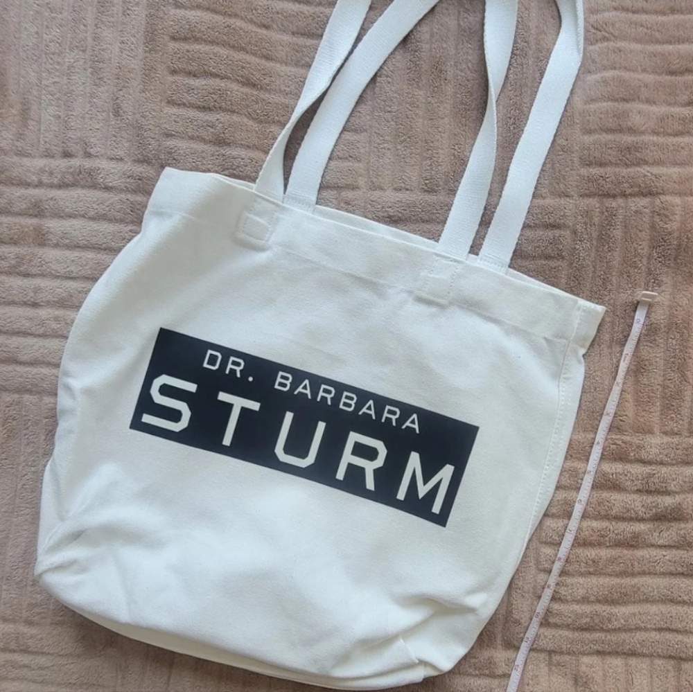 Dr. Sturm White Canvas Tote